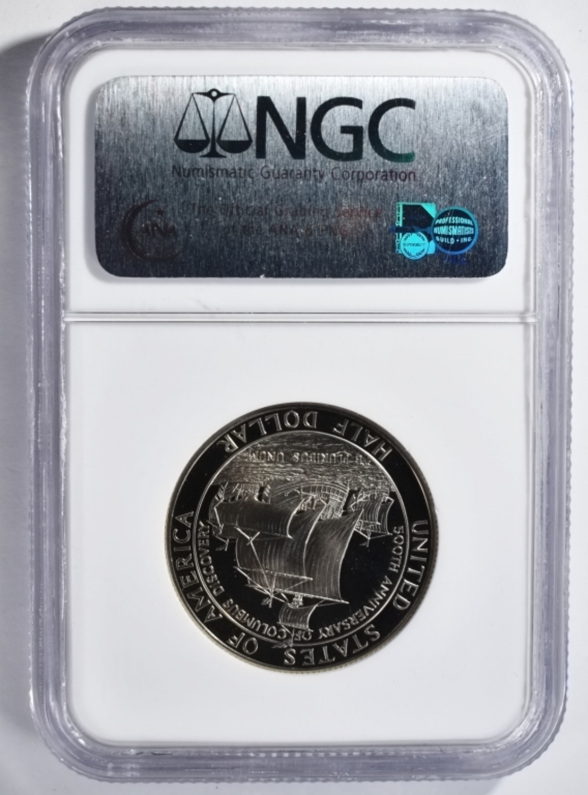 1992-S Columbus Commem Half PF69 UC NGC