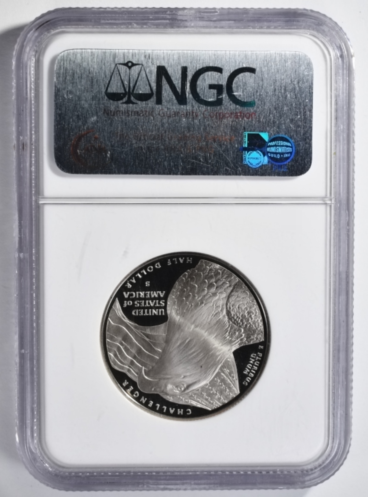 2008-S Bald Eagle Commem Half PF70 UC NGC