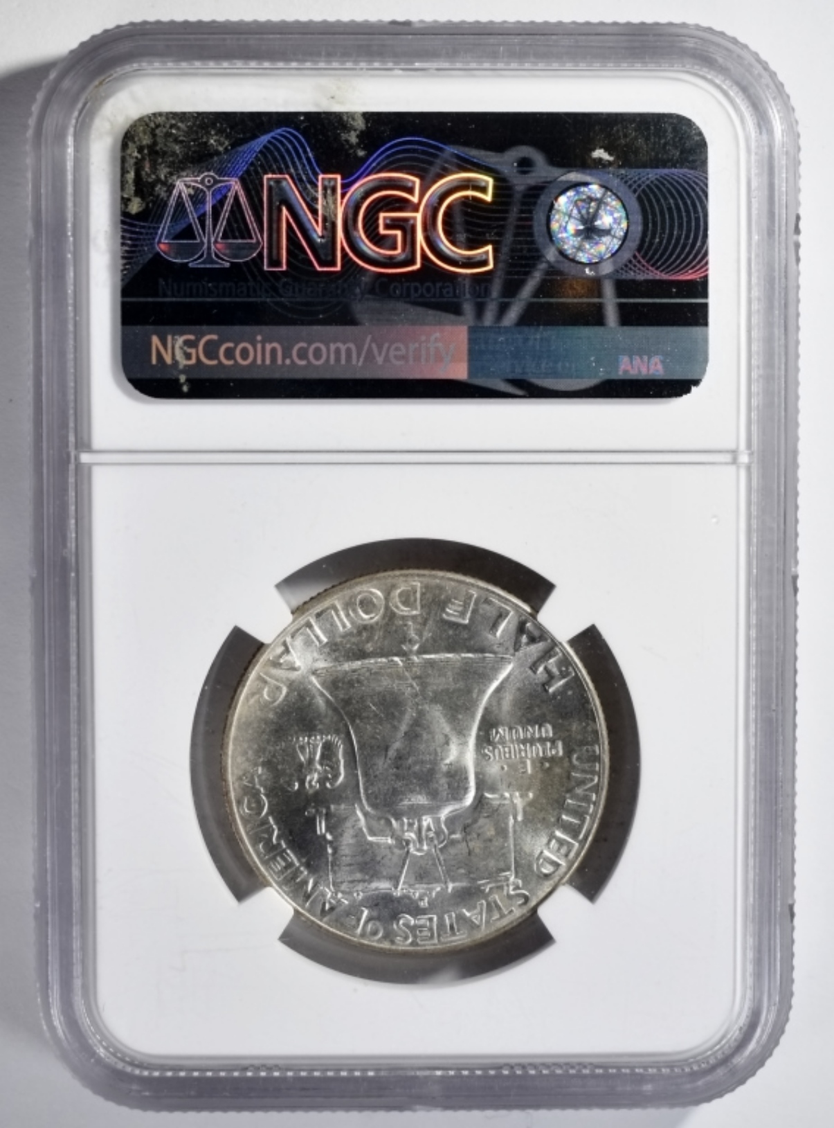 1954-D Franklin Half Dollar MS62 FBL NGC