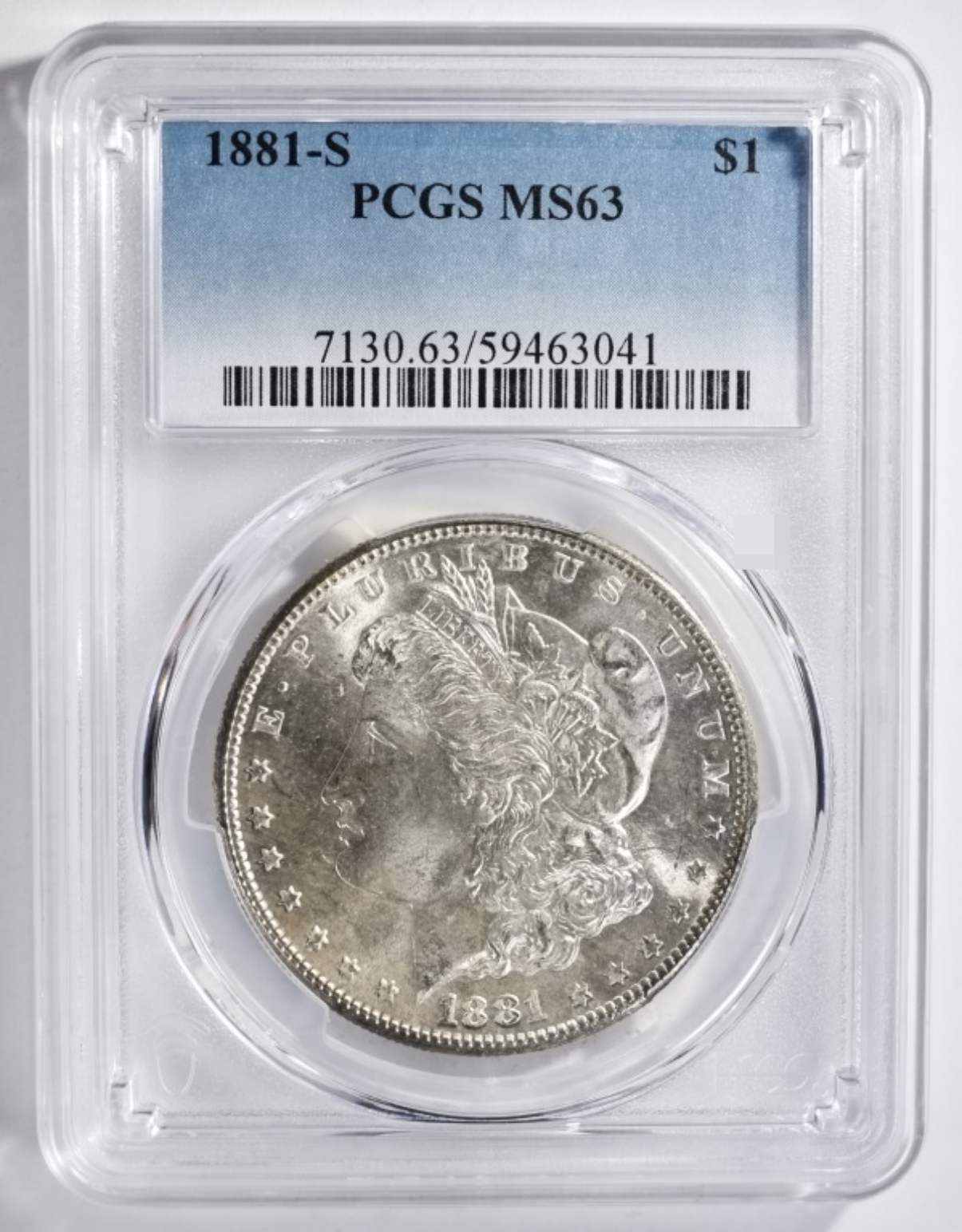 1881-S Morgan Dollar MS63 PCGS