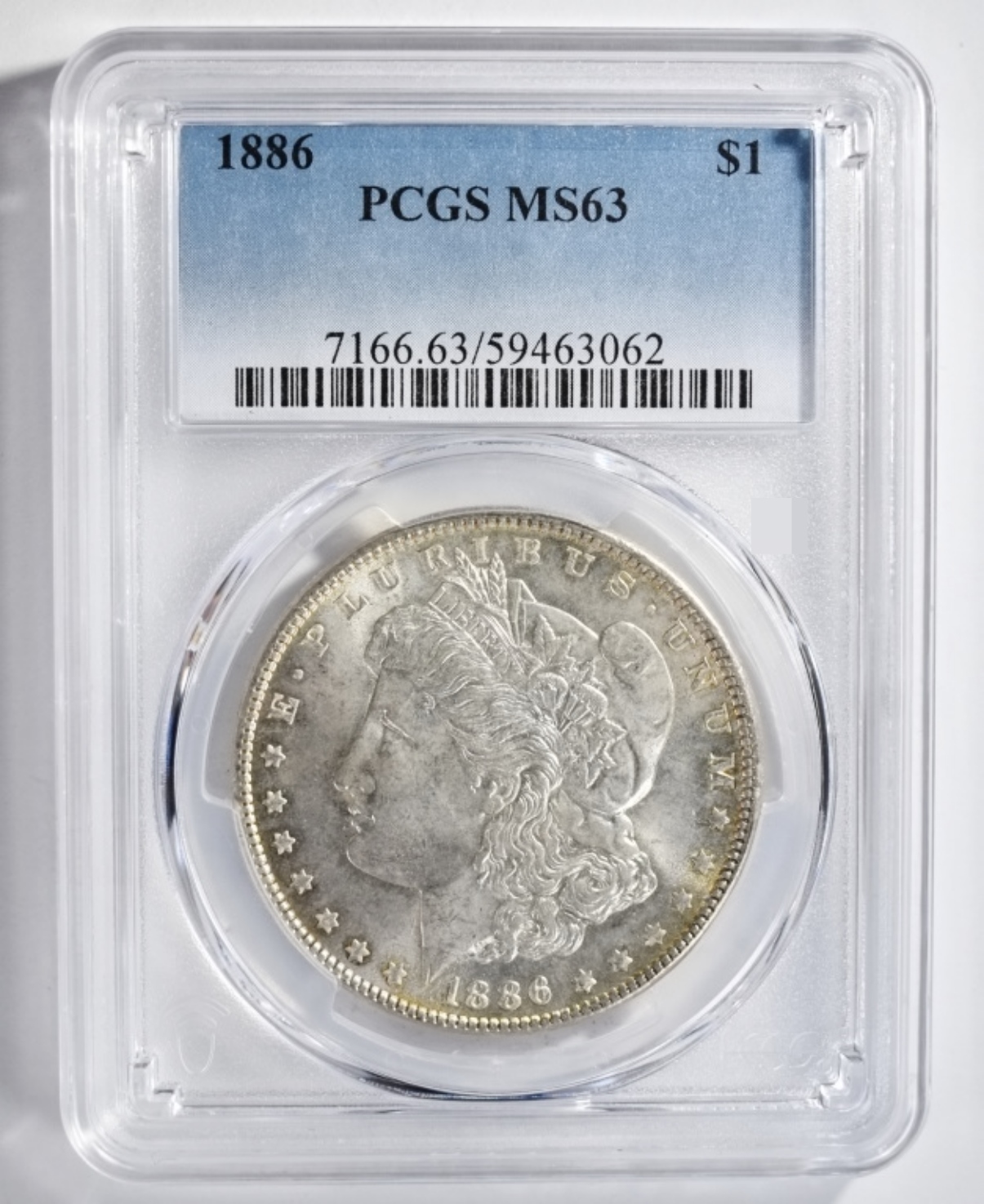 1886 Morgan Dollar MS63 PCGS