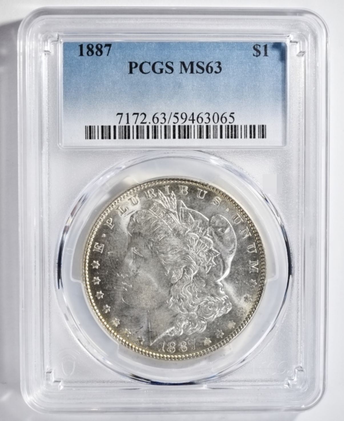 1887 Morgan Dollar MS63 PCGS