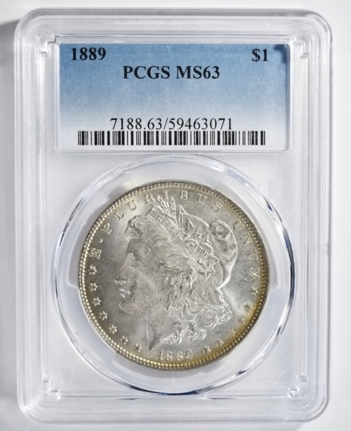 1889 Morgan Dollar MS63 PCGS