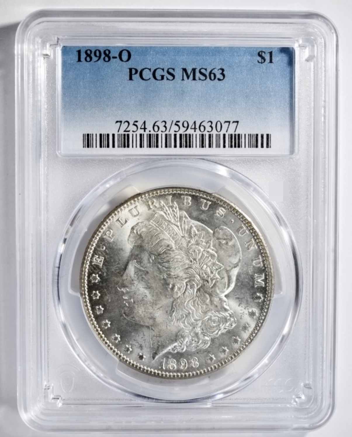 1898-O Morgan Dollar MS63 PCGS