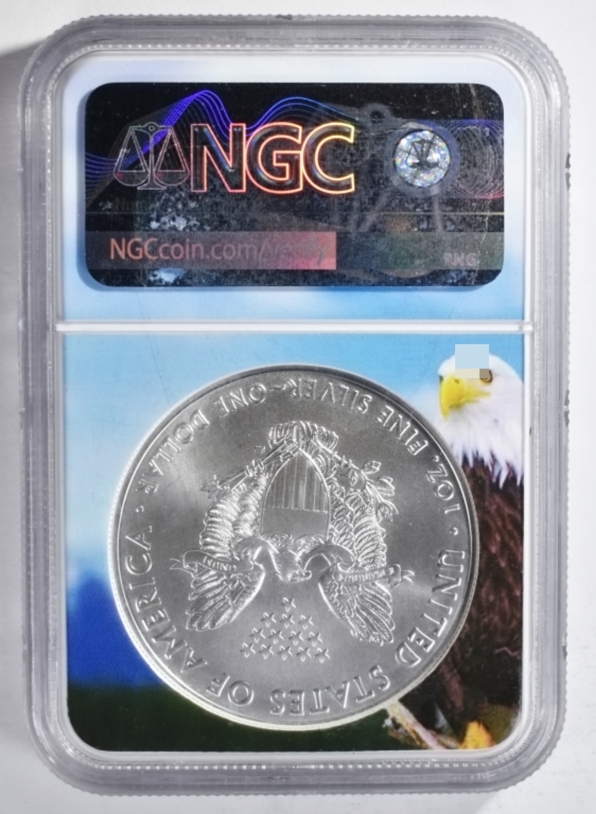 2018 Silver Eagle MS69 NGC First Day of Issue