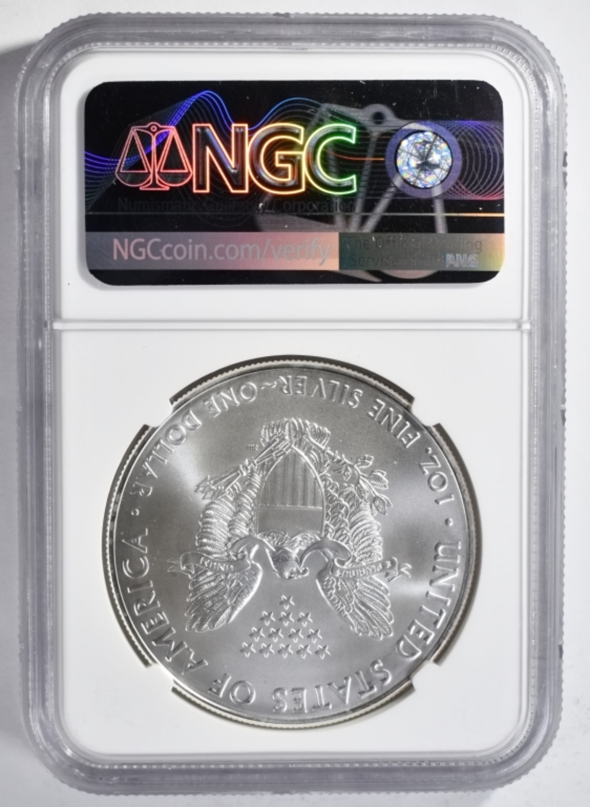 2019 Silver Eagle MS69 NGC