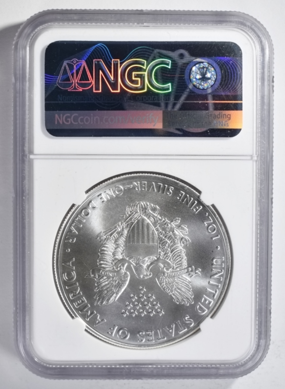2021 Silver Eagle Heraldic Eagle Type 1 MS69 NGC