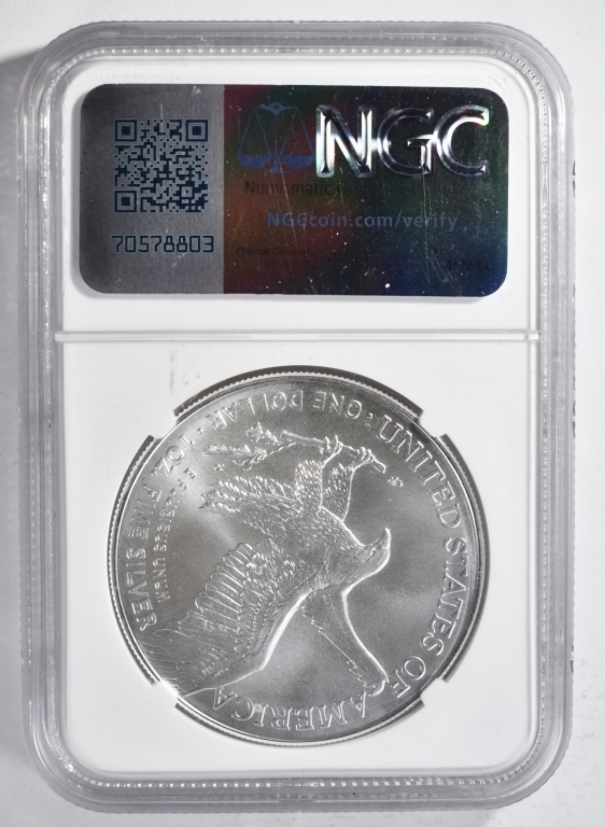 2025 Silver Eagle MS69 NGC