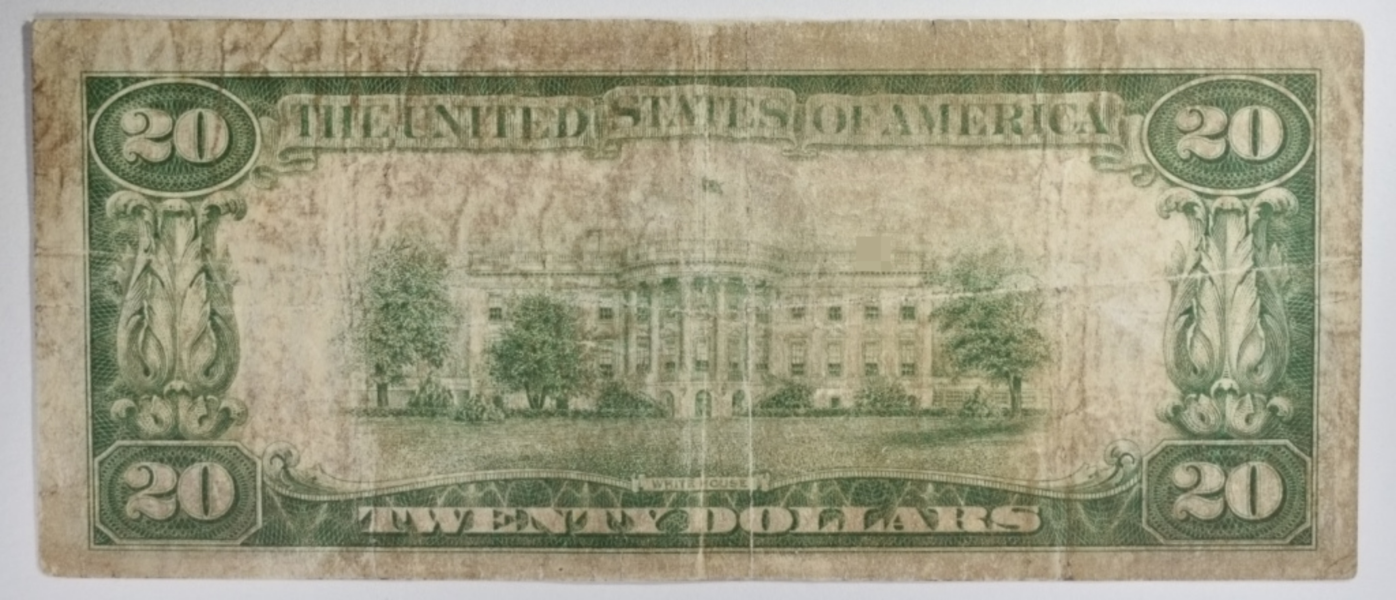 1928 $20 Gold Certificate SN A33735300A