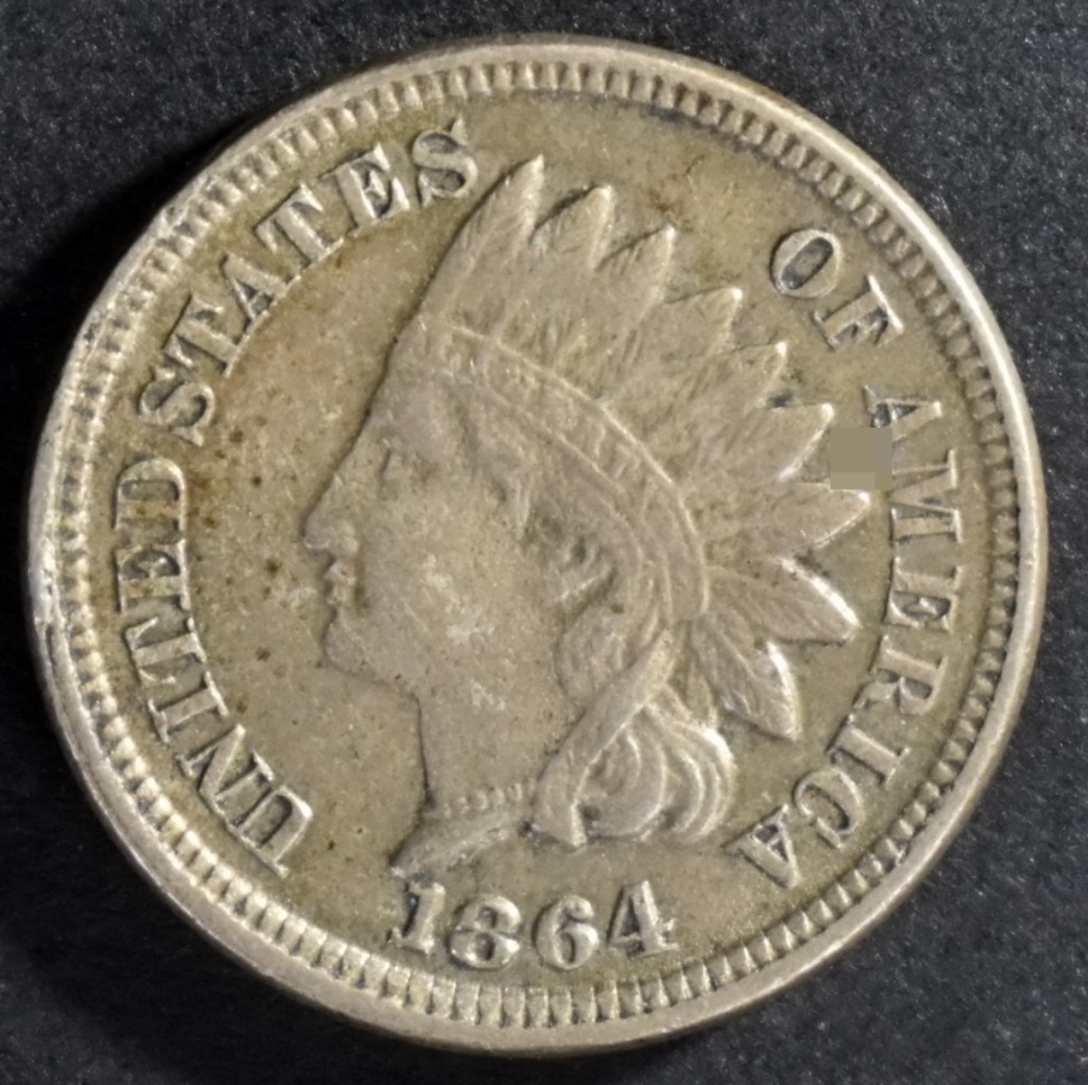 1864 C/N Indian Head Cent