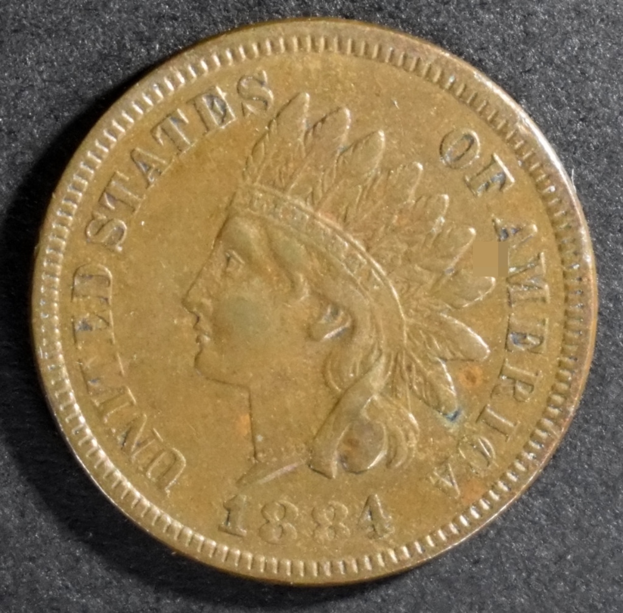 1884 Indian Head Cent