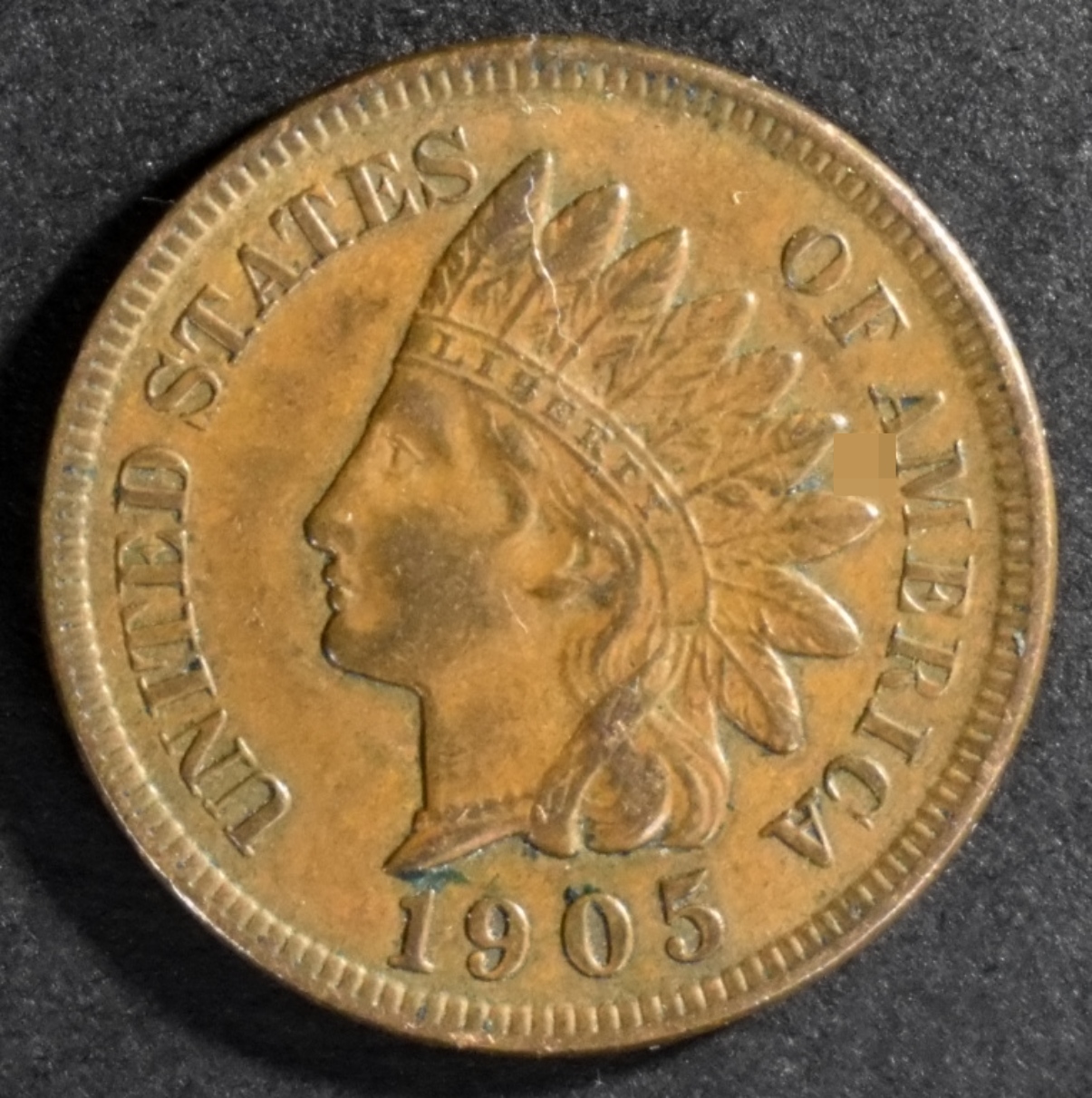 1905 Indian Head Cent