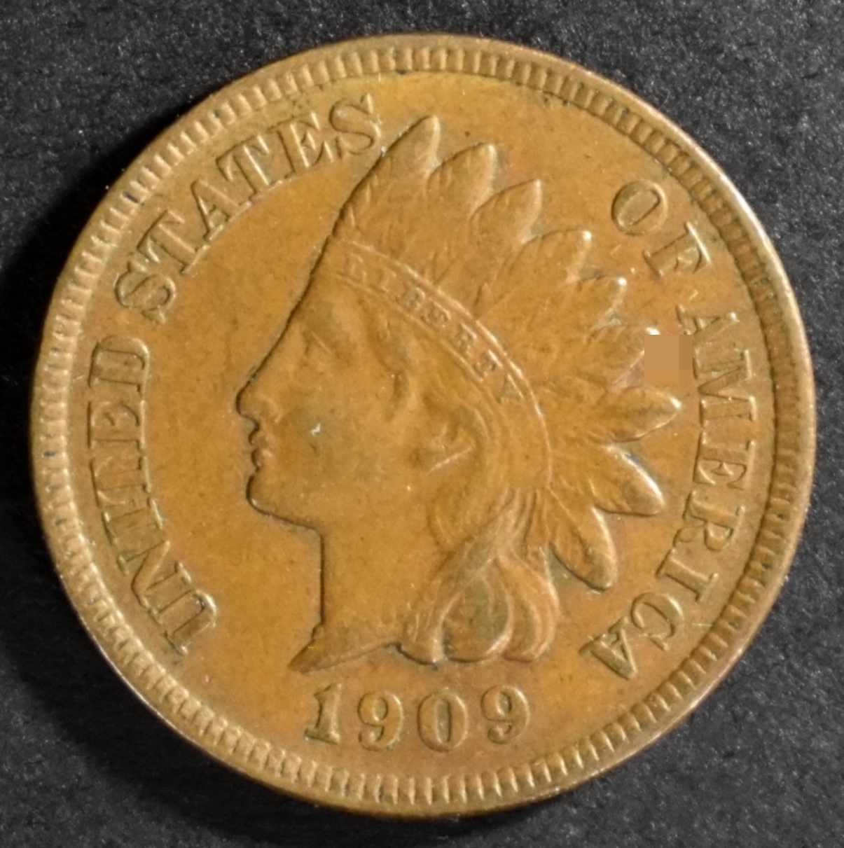 1909 Indian Head Cent