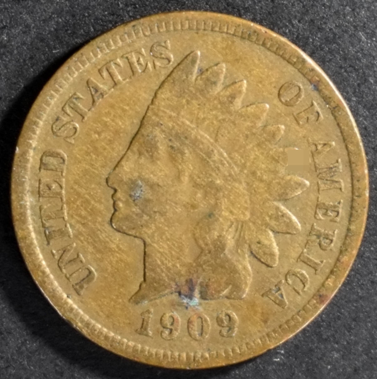 1909-S Indian Head Cent
