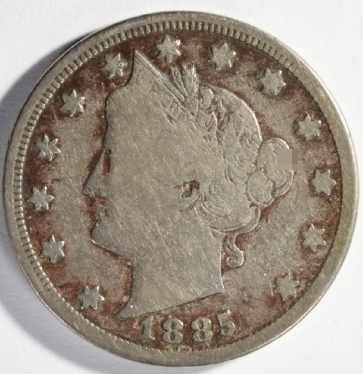 1885 Liberty V Nickel