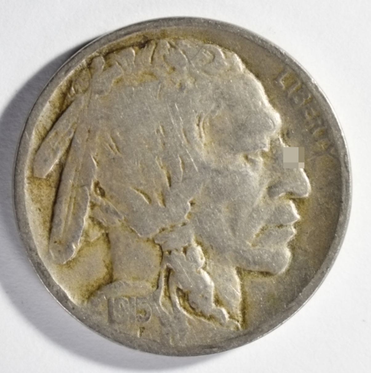 1915-D Buffalo Nickel