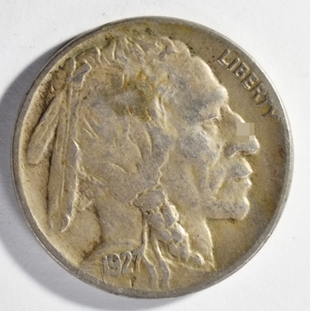 1927-D Buffalo Nickel
