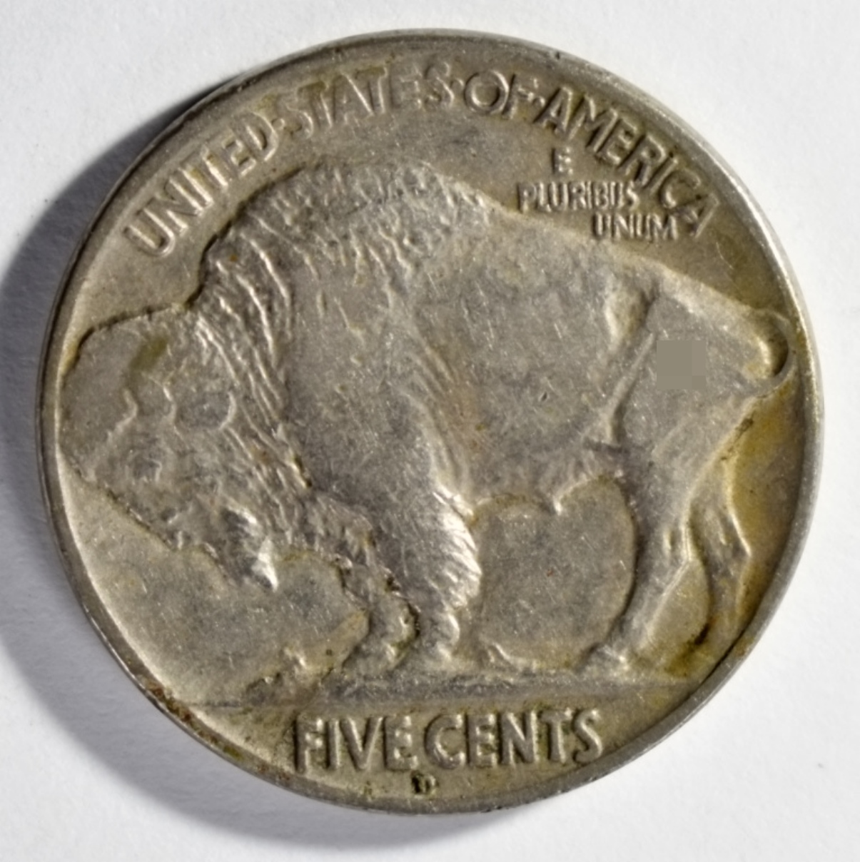 1927-D Buffalo Nickel
