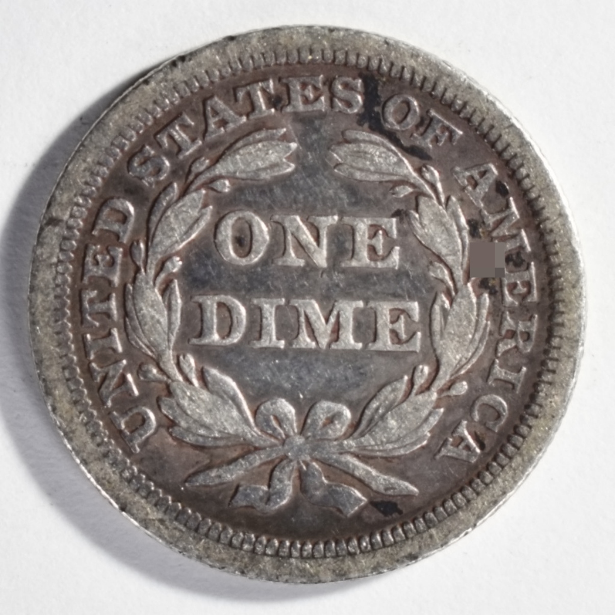 1842 Seated Dime