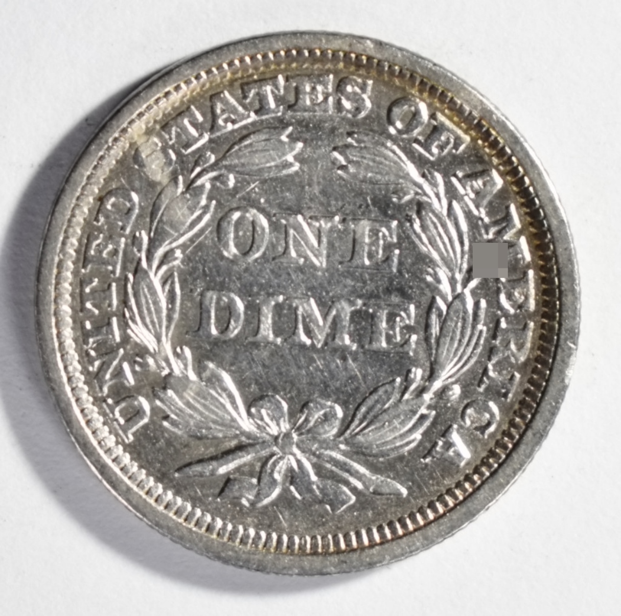 1859 Seated Dime