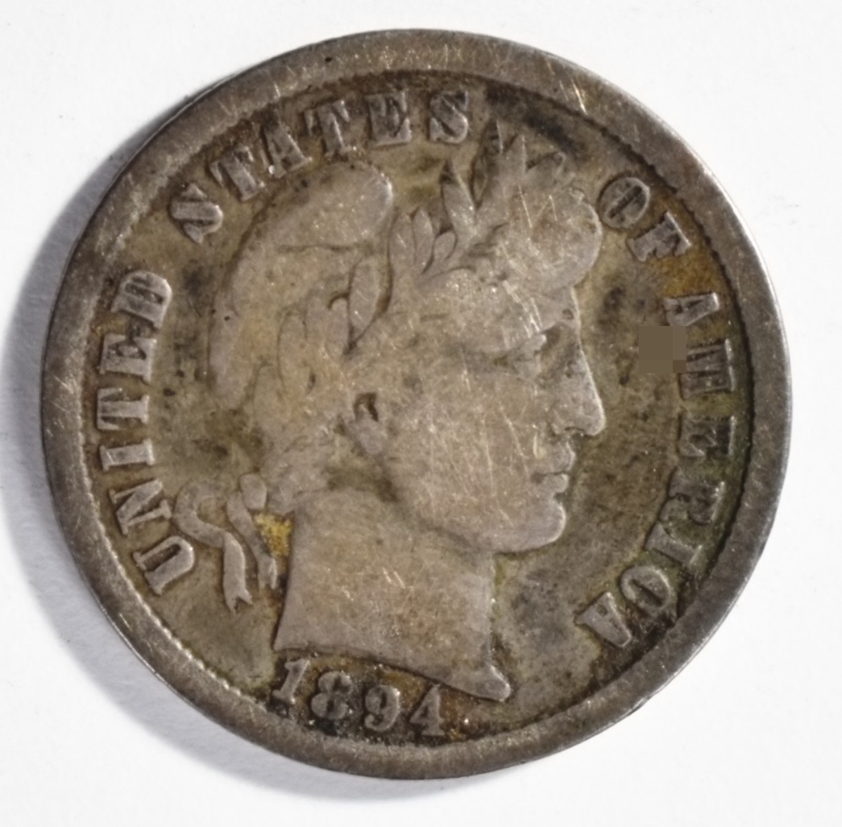 1894-O Barber Dime