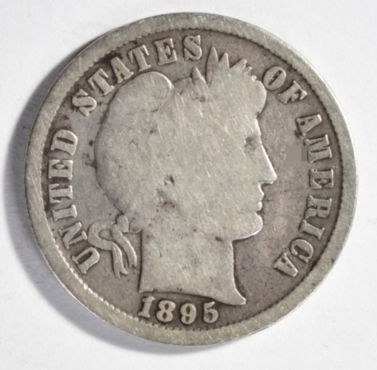 1895-S Barber Dime