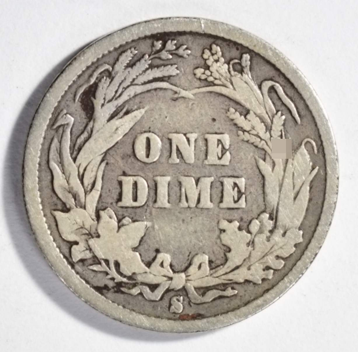 1895-S Barber Dime
