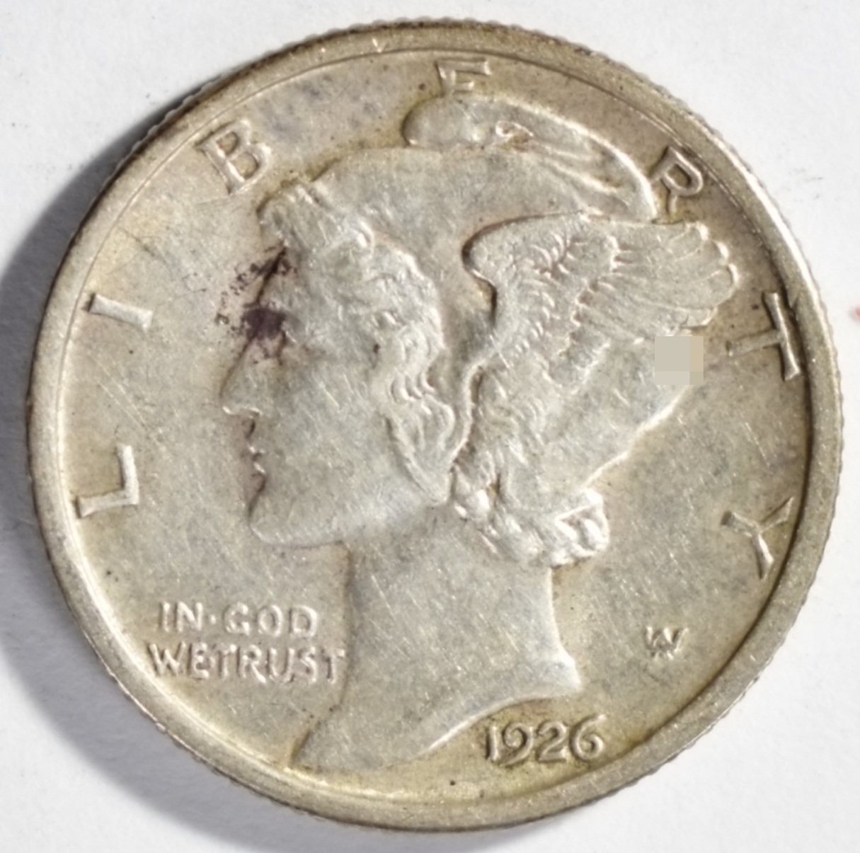 1926-D Mercury Dime