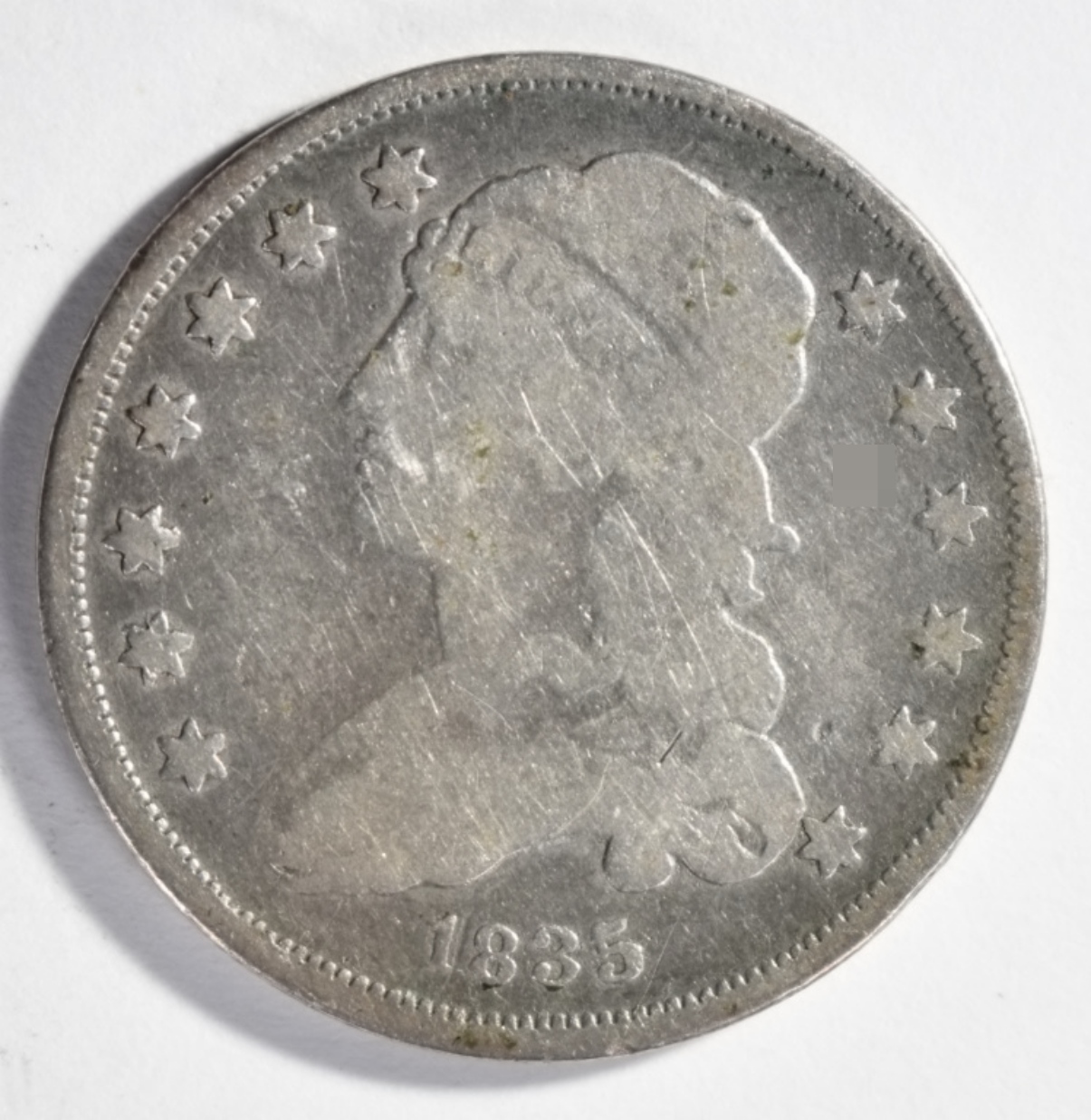 1835 Capped Bust Quarter