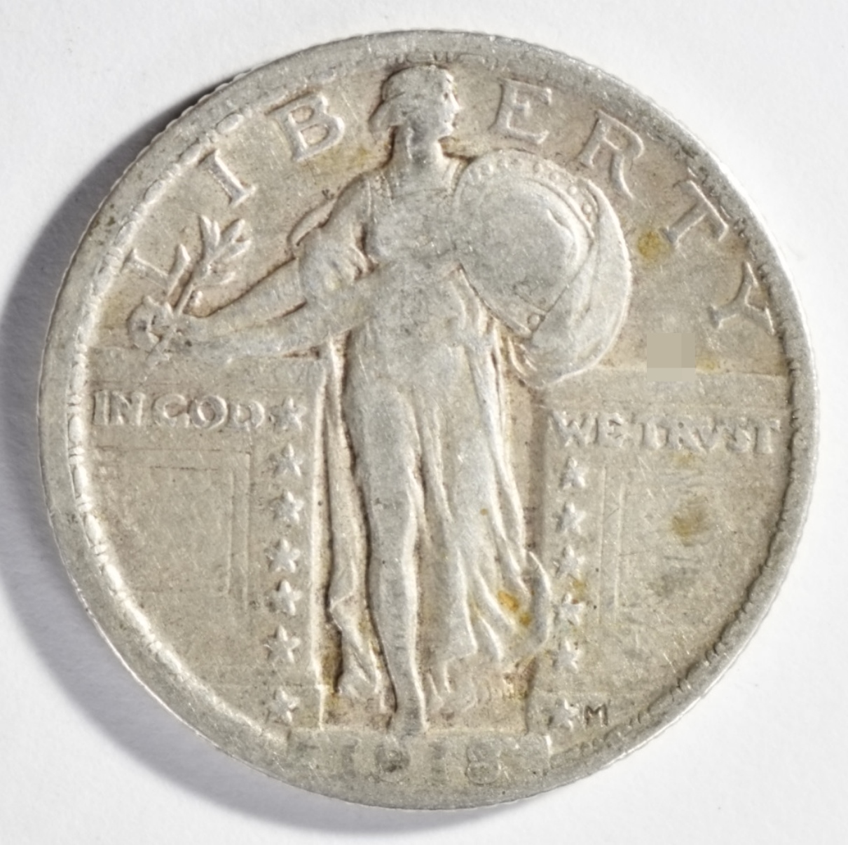 1918 Standing Quarter