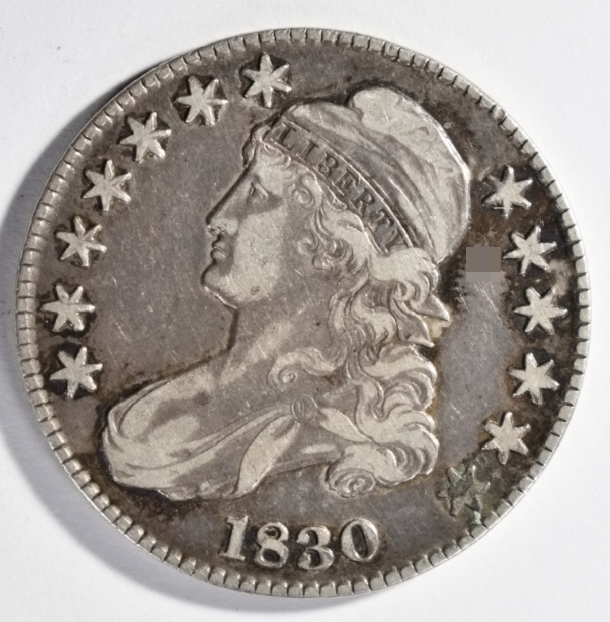 1830 Capped Bust Half Dollar