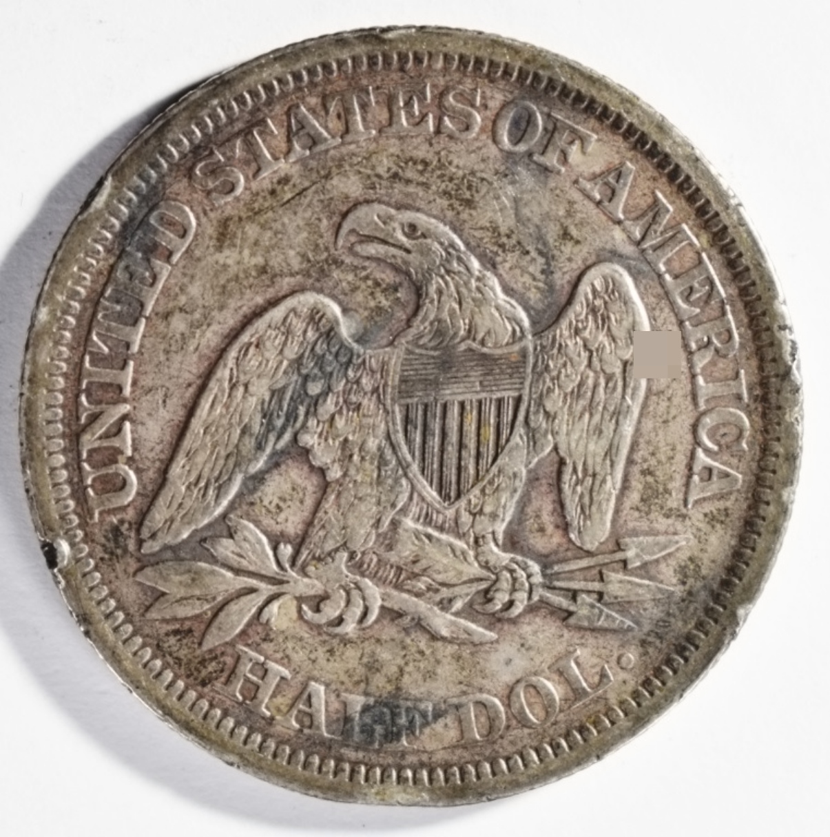 1842 Seated Half Dollar