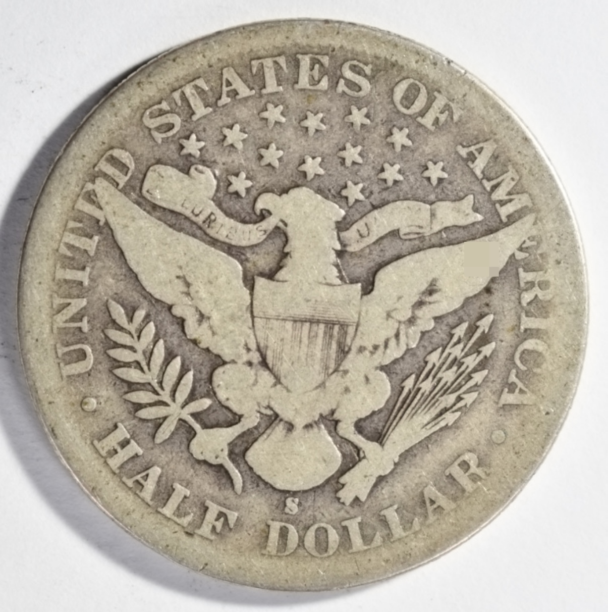 1897-S Barber Half Dollar