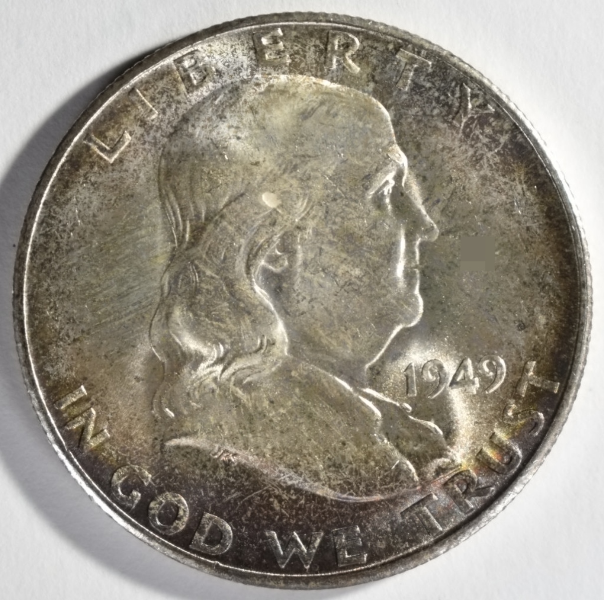 1949-S Franklin Half Dollar Key Date