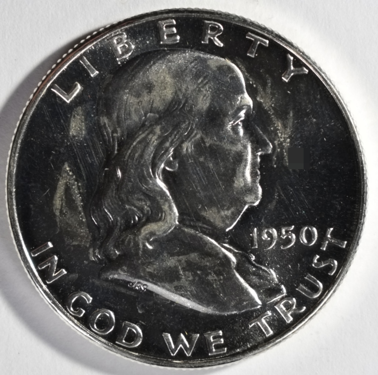 1950 Proof Franklin Half Dollar