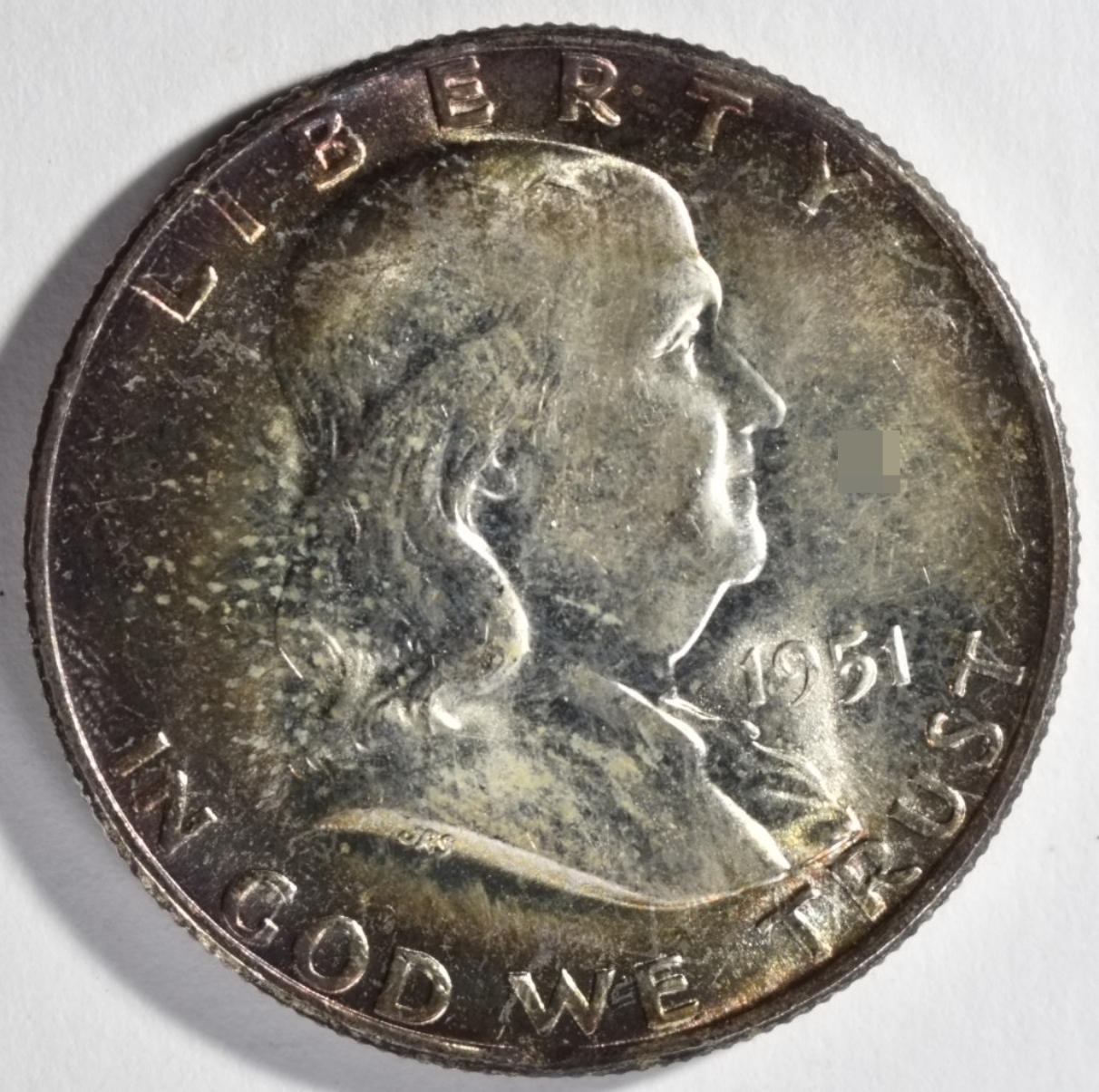 1951 Franklin Half Dollar