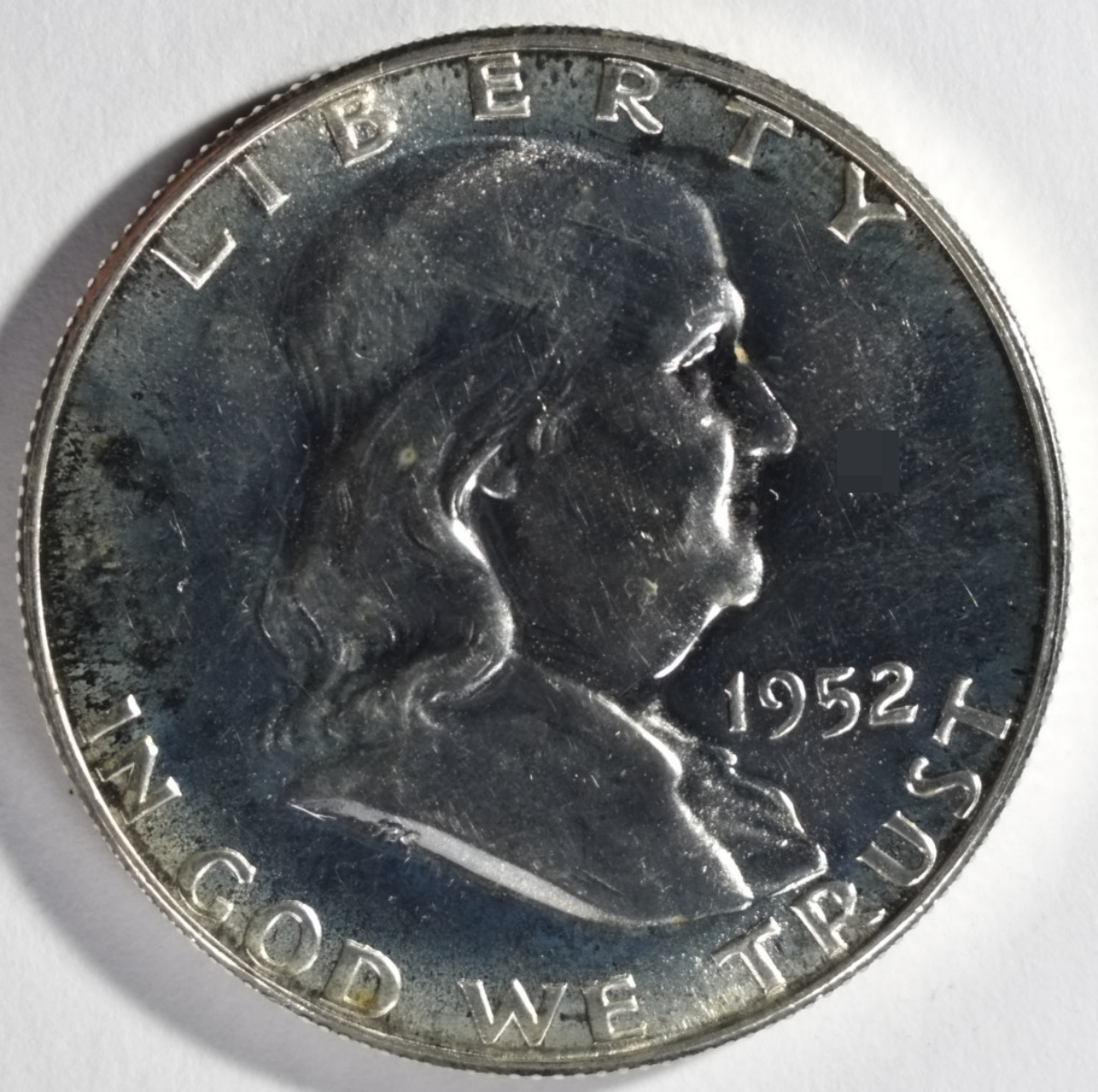 1952 Proof Franklin Half Dollar