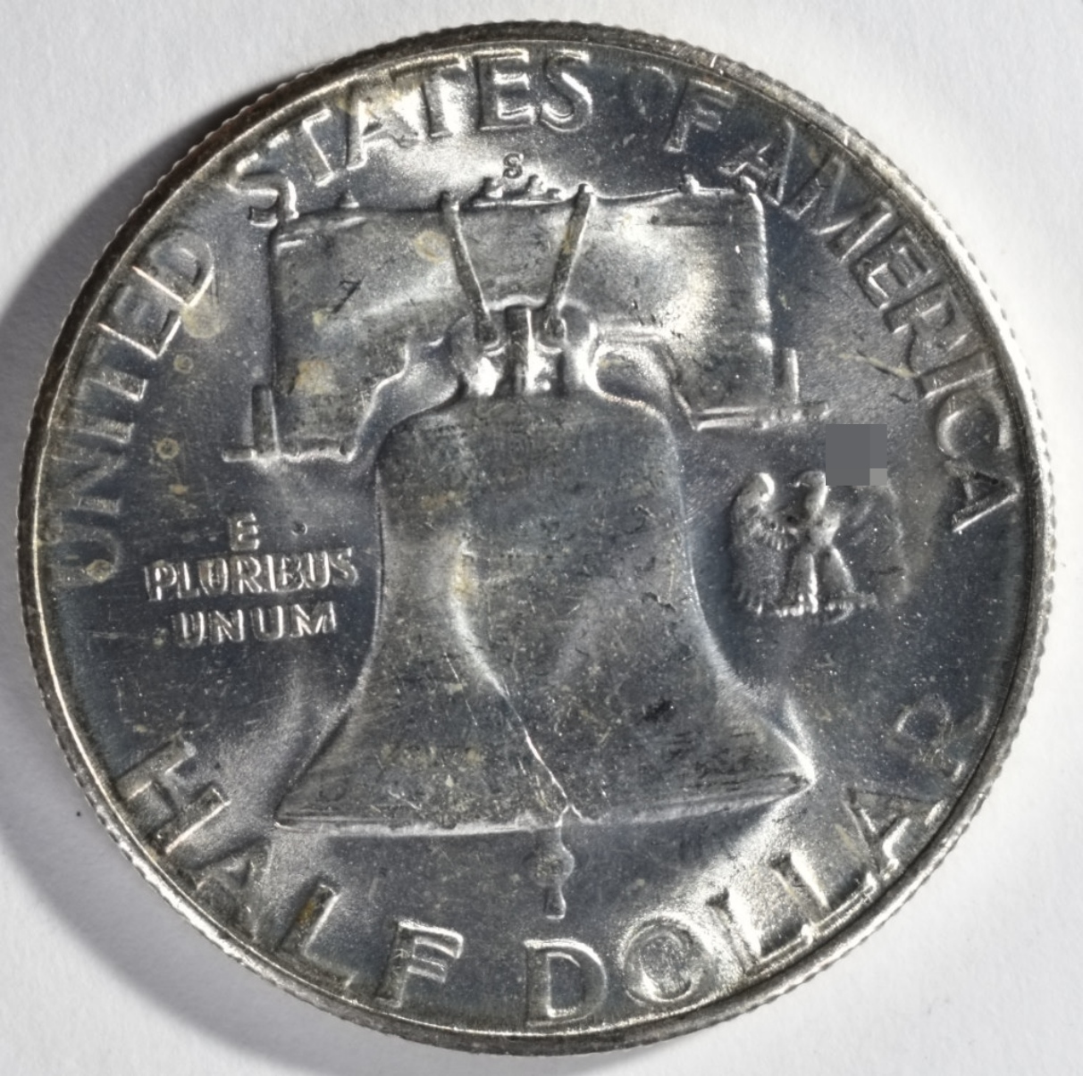 1953-S Franklin Half Dollar