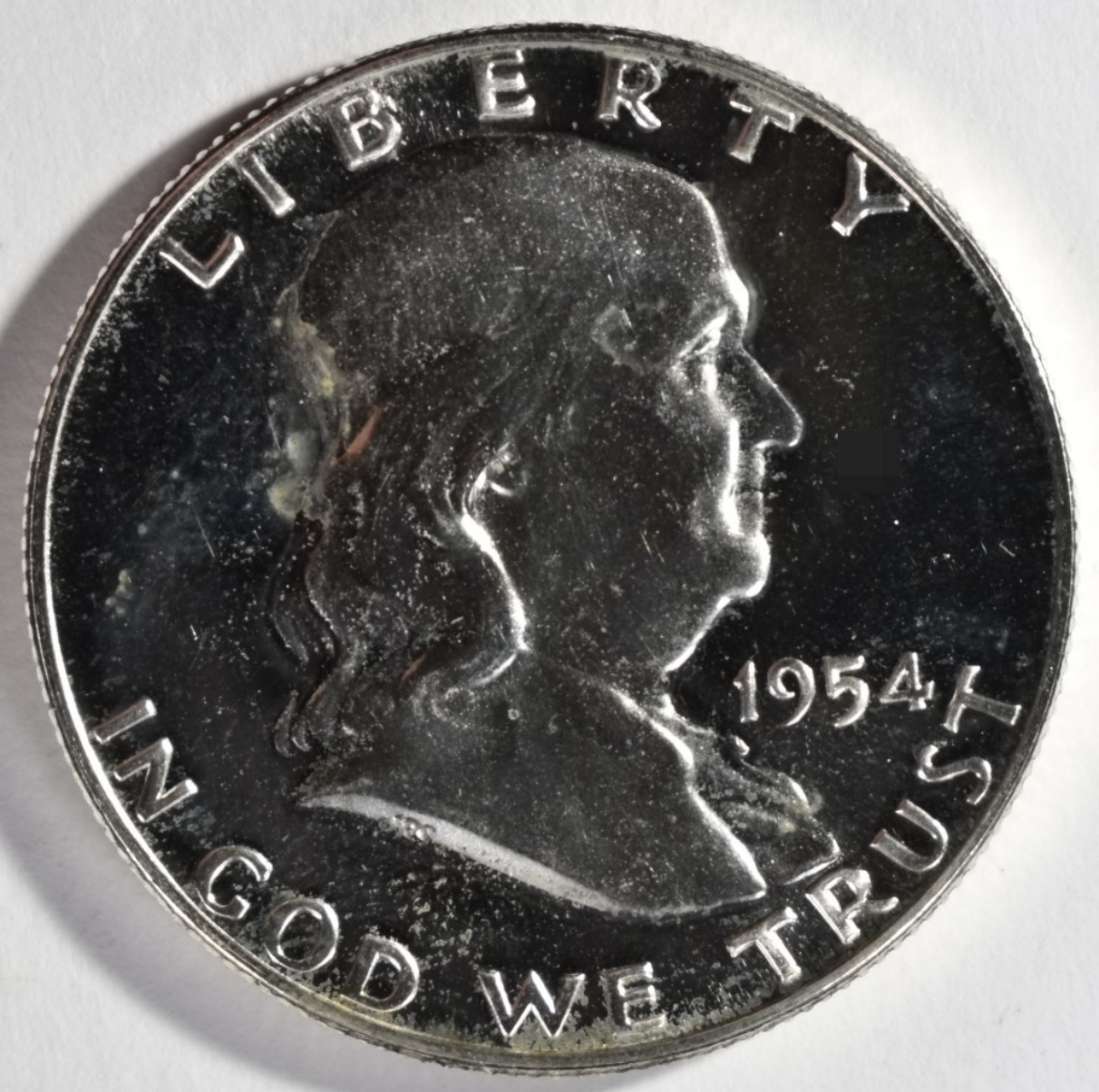 1954 Proof Franklin Half Dollar
