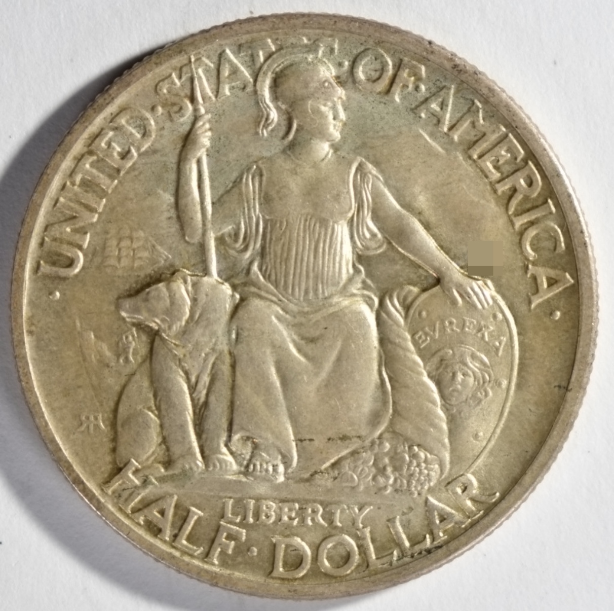 1935-S San Diego Commem Half Dollar