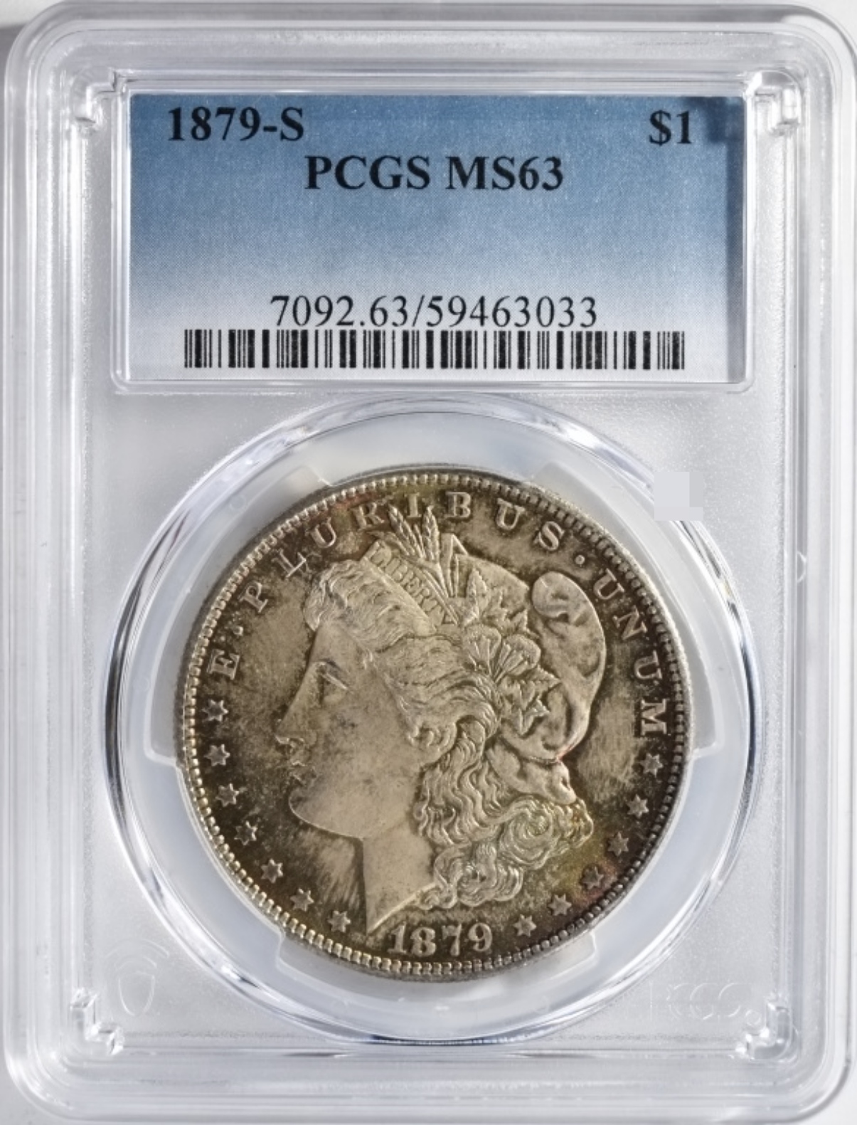 1879-S Morgan Dollar MS63 PCGS