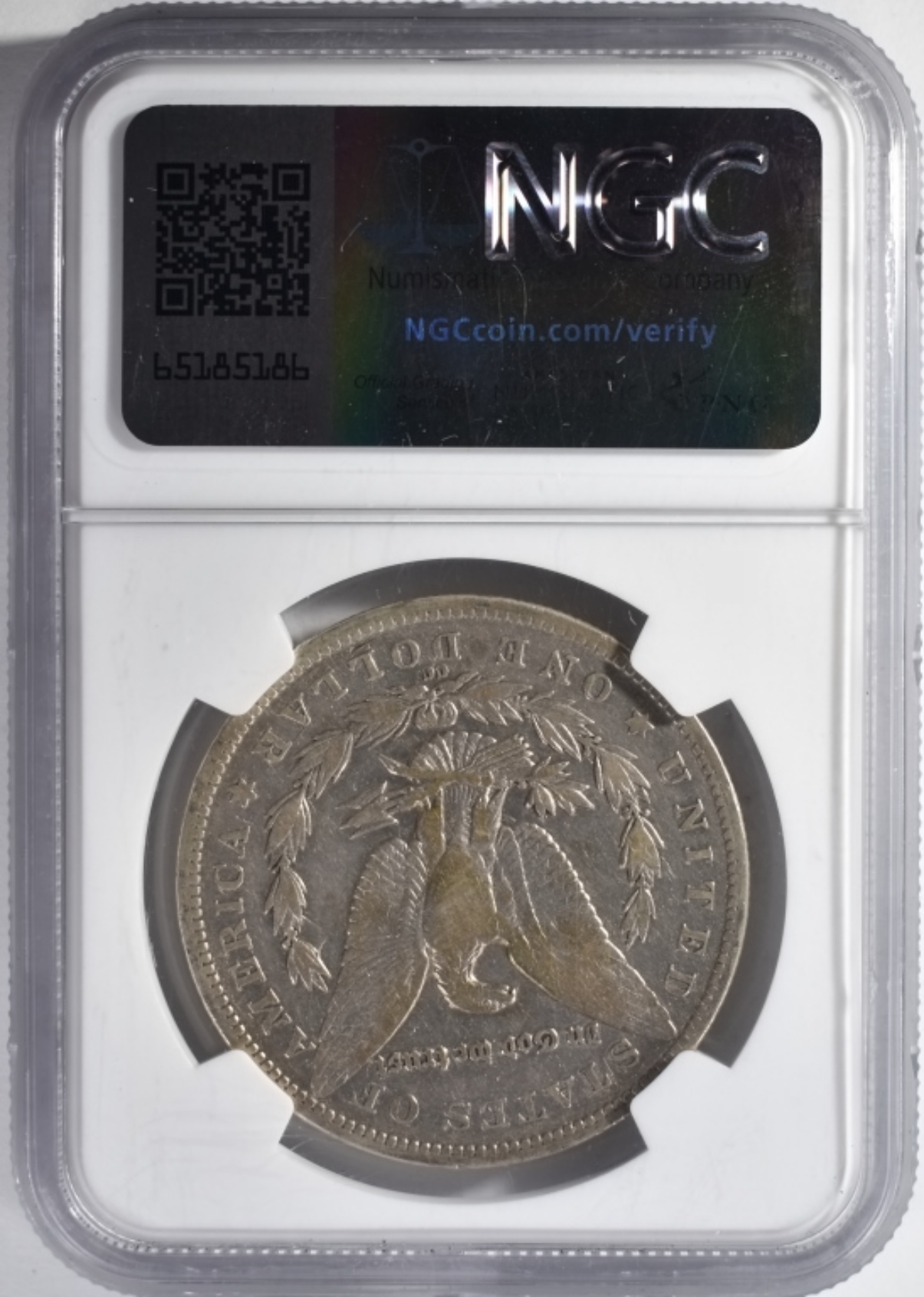 1879-CC Morgan Dollar VF Details Cleaned NGC