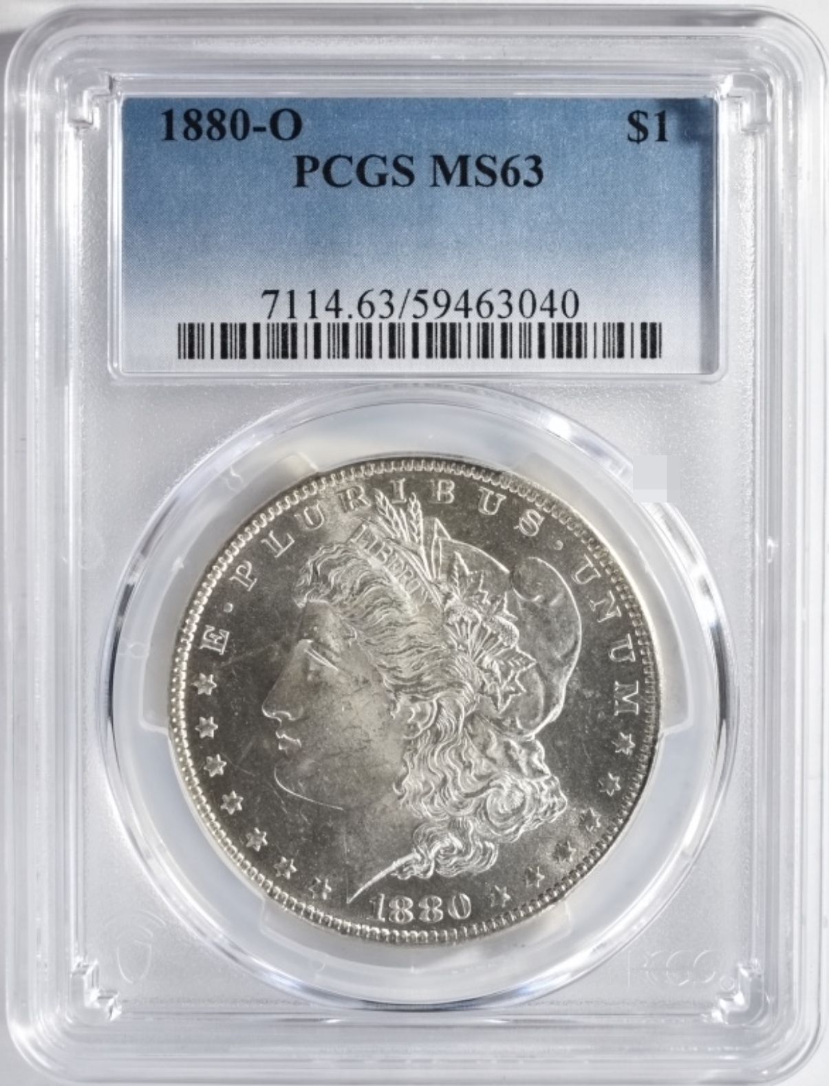 1880-O Morgan Dollar MS63 PCGS