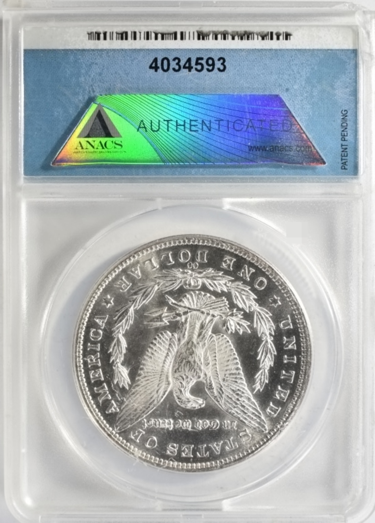 1881-CC Morgan Dollar MS63 ANACS