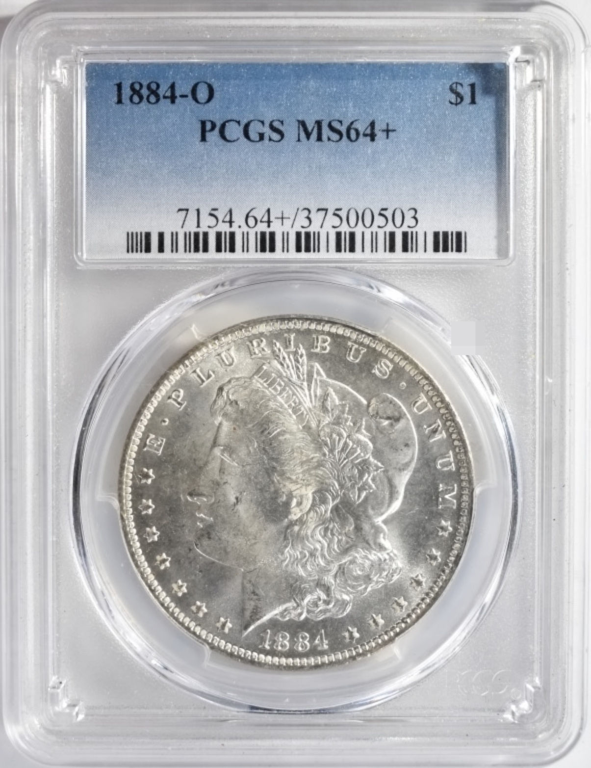 1884-O Morgan Dollar MS64+ PCGS