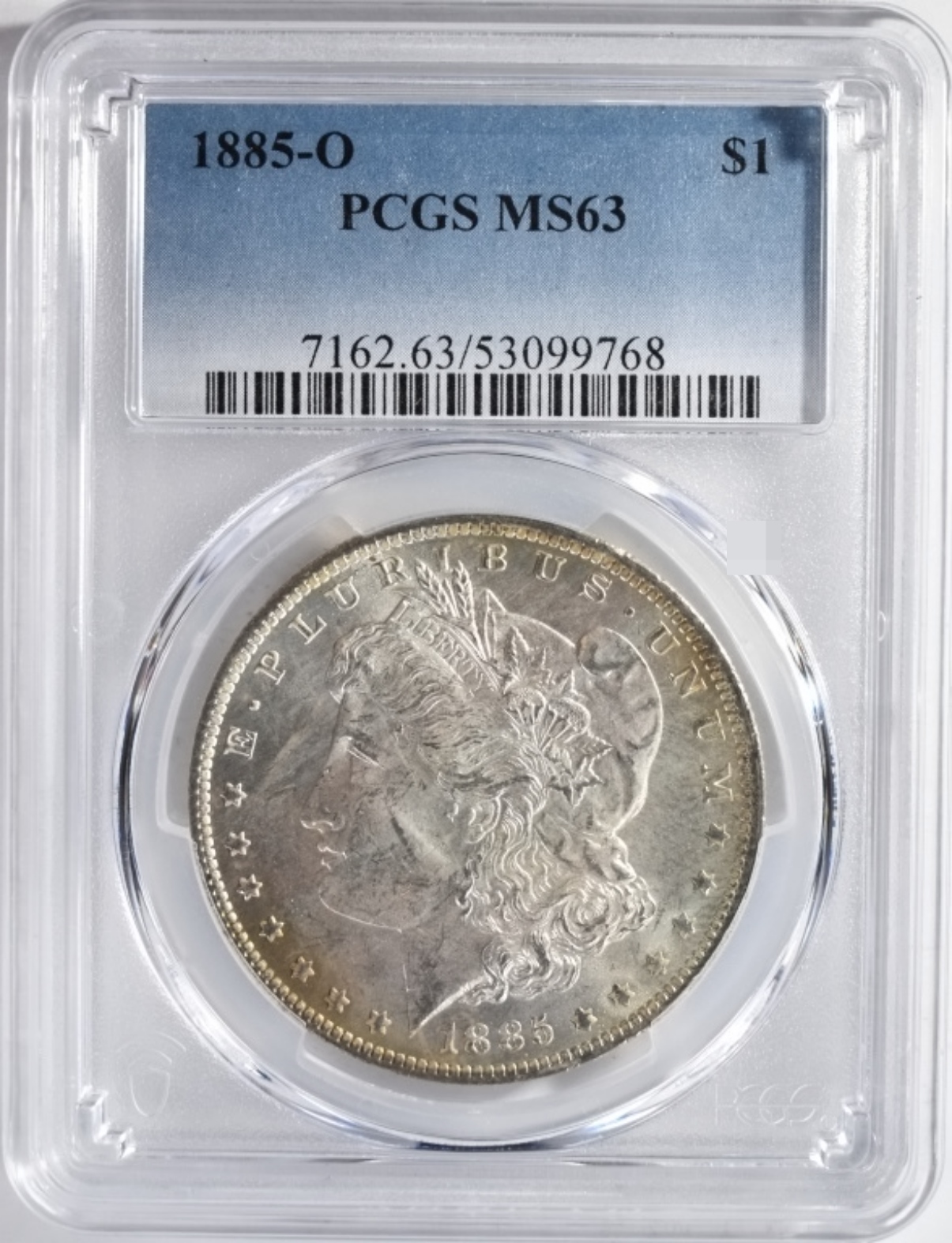 1885-O Morgan Dollar MS63 PCGS