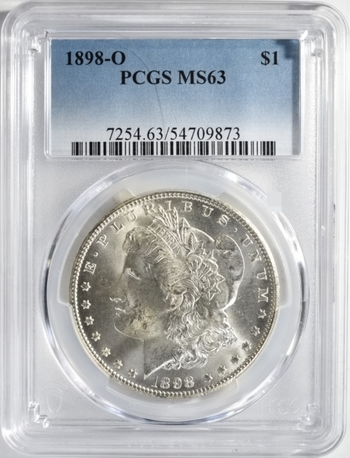 1898-O Morgan Dollar MS63 PCGS