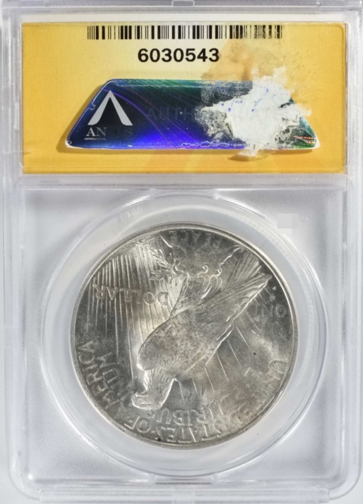1922-D Peace Dollar MS63 ANACS