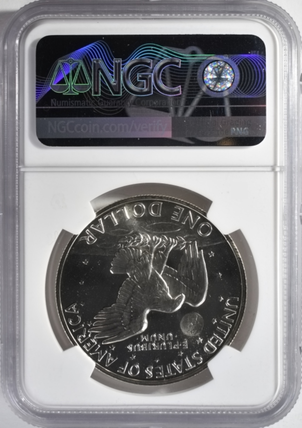 1971-S Silver Ike Dollar PF69 Ultra Cameo NGC