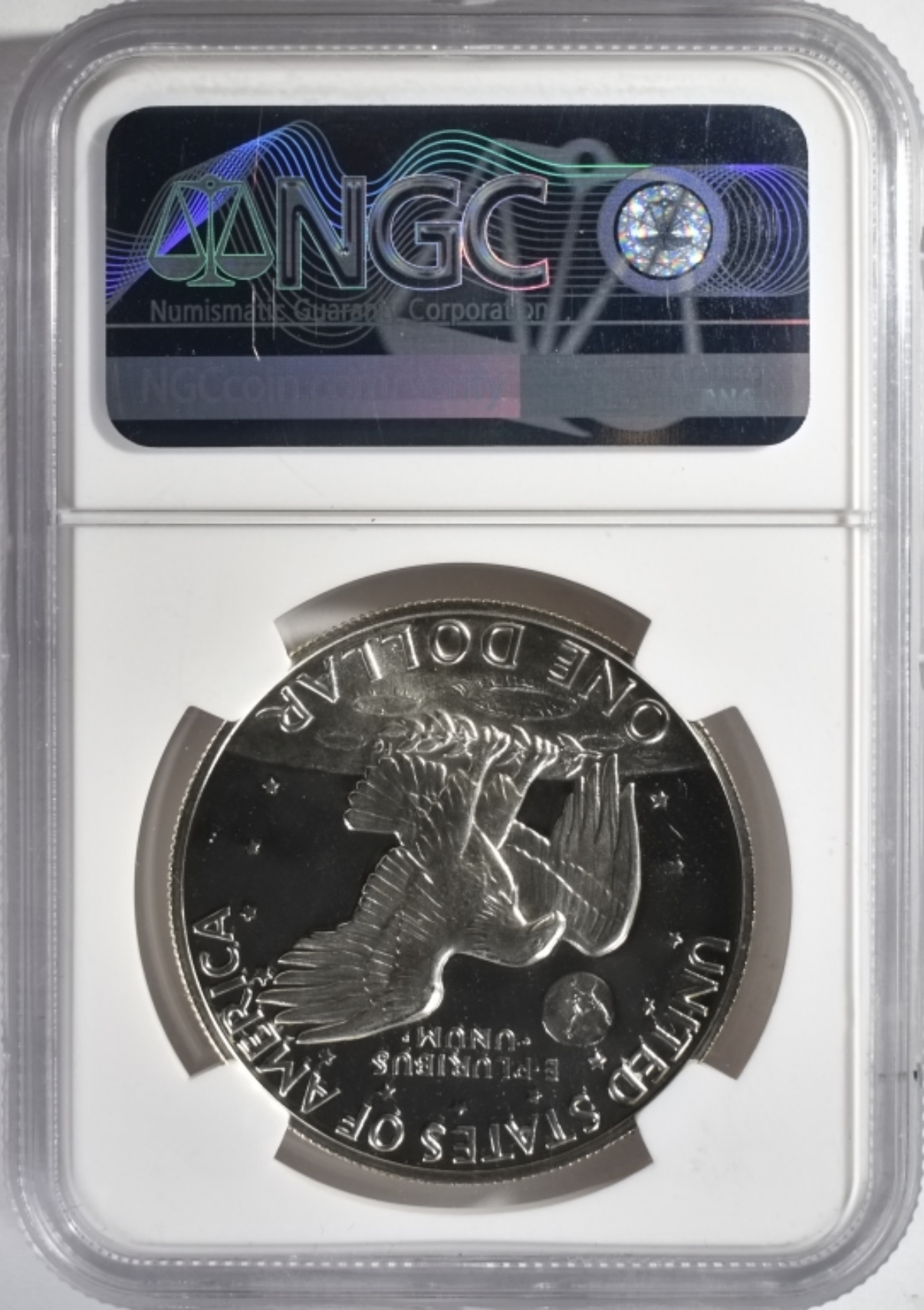 1973-S Silver Ike Dollar PF69 Ultra Cameo NGC